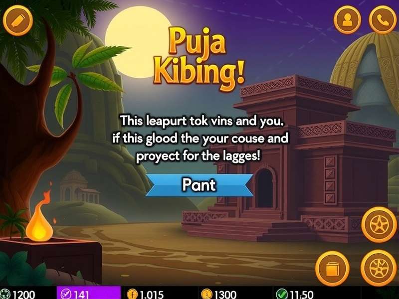 Puja Treasure Hunt Game Screenshot